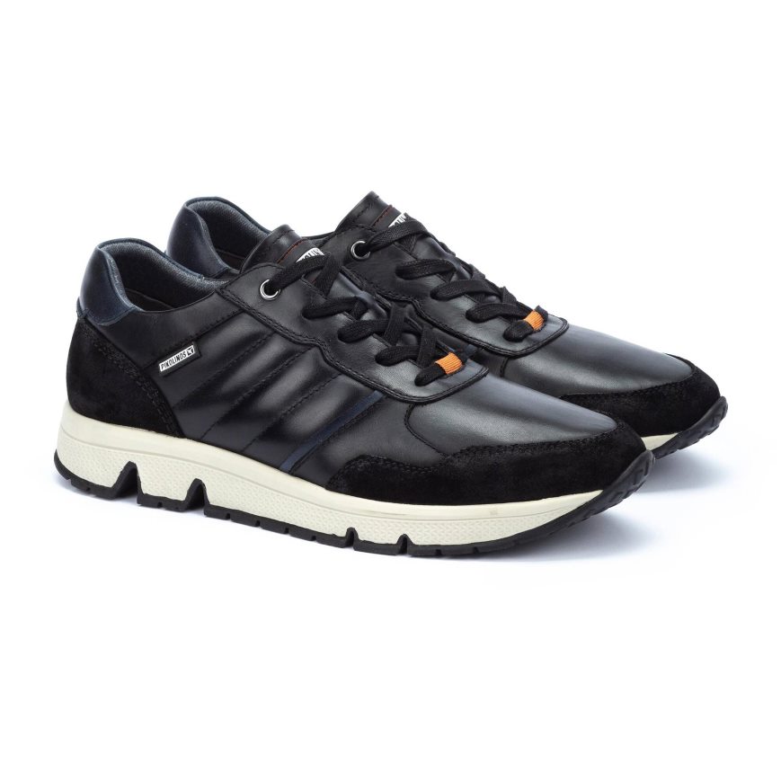 Men's Pikolinos FERROL Sneakers Black | NZ CQ012A3